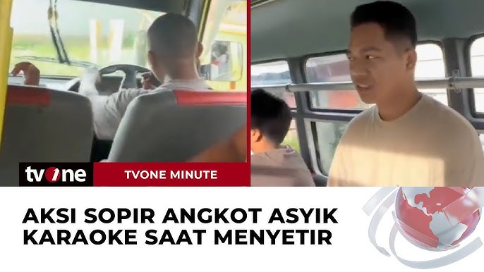 Sopir Bus Nyanyi untuk Penumpang di Tengah Perjalanan